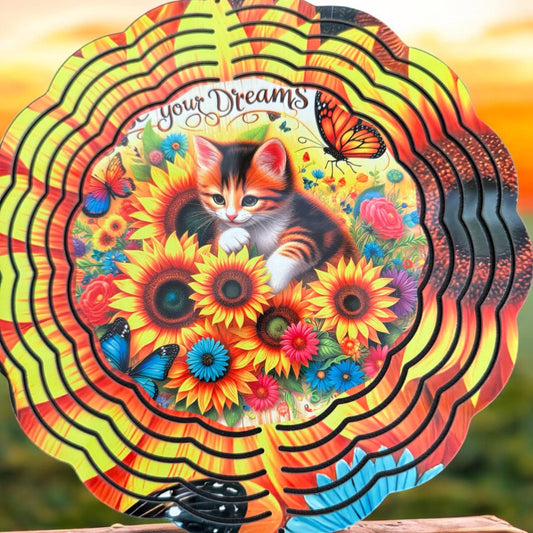 Cat Lovers Wind Spinner (2)